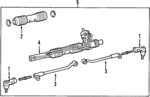 4648697 - Steering: Steering Gear for Saab: 9-3, 900 Image