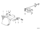 63131384033 - Lighting: Left Turn Indicator for BMW Image