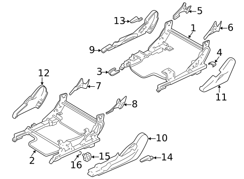 Tracks & Components for 2002 Mitsubishi Eclipse #0