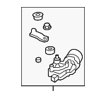 76505TK6A01 - : Wiper Motor for Honda: Fit Image