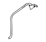 76838SEA003 - Body: Washer Hose for Acura Image