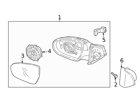 Outside Mirrors for 2022 Hyundai Kona N #0
