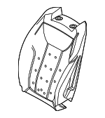 52106994379 - Body: Seat Back Pad for BMW Image