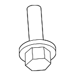 11588337 - Body: Grip Handle Bolt for GM Image
