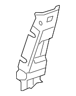 25870845 - : Upper Center Pillar Trim for Chevrolet: Traverse Image