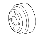 5103987AA - Belts &amp; Cooling: Engine Water Pump Pulley for Dodge: Sprinter 2500, Sprinter 3500 Image