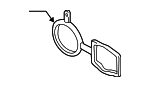 6L121139A - Cooling System: Thermostat Unit Gasket for Audi Image