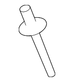 788086HT0A - Body: Roof Panel Rivet for Nissan: GT-R Image