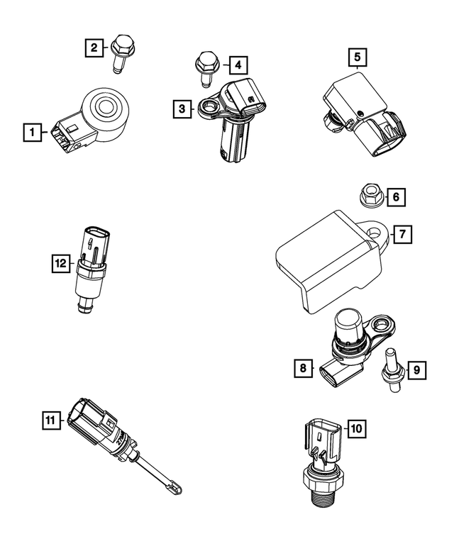 6104157AA - Electrical: Screw for Mopar Image