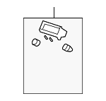 77291STKA01ZA - : Radio Pocket for Acura Image