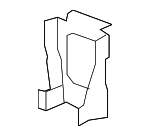 83411STKA01 - Body: Mount Bracket for Acura: RDX Image