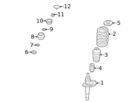 Struts & Components for 2006 Volkswagen Golf #0