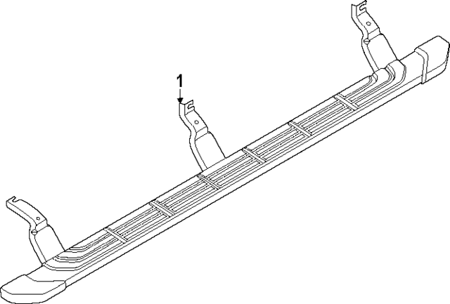 N1WZ16450PA - Unclassified: Running Board for Ford: Ranger Image