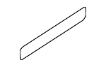 8K0837833A - Body: Door Shell Insulator for Audi Image