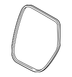 4M0833721D - Body: Weather-strip On Body for Audi Image