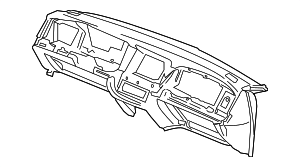 6W7Z5404320BC - Body: Dashboard Panel for Ford Image
