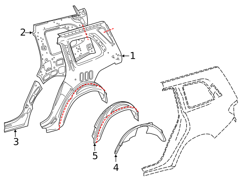 Inner Structure for 2016 Mercedes-Benz GL63 AMG #0