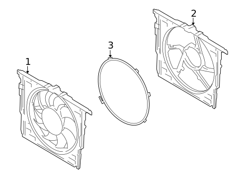 Cooling Fan for 2012 BMW 760Li #0