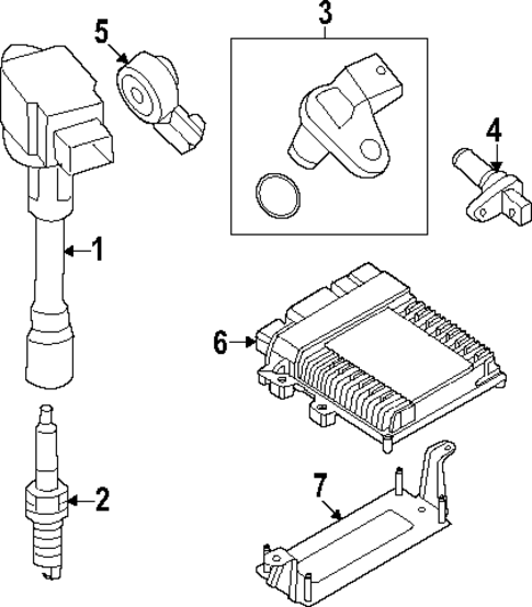 Powertrain Control for 2025 Nissan Pathfinder #0