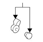 82295S5S003 - Body: Seat Hinge for Honda: Civic Image