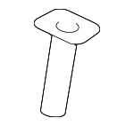 81144S0AJ01ZF - Body: Headrest Guide for Honda: Civic, CR-V, Fit, Odyssey, Pilot Image