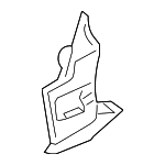 83110SJAA02ZA - Body: Cowl Trim for Acura Image