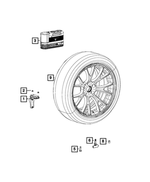 68640368AA - Electrical: Tire Repair Emergency Kit for Mopar Image