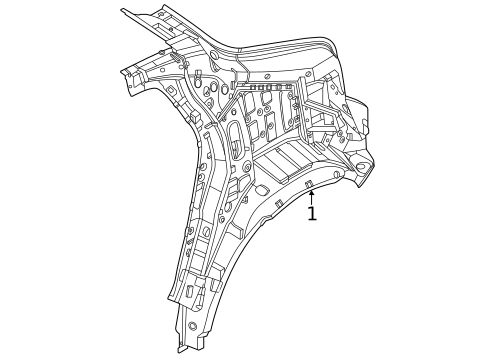 Inner Structure for 2023 Genesis GV60 #0