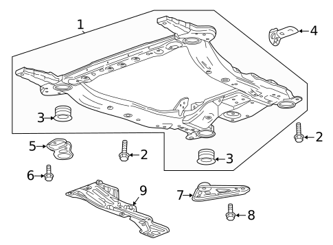 Suspension Mounting for 2020 Buick Regal Sportback #0