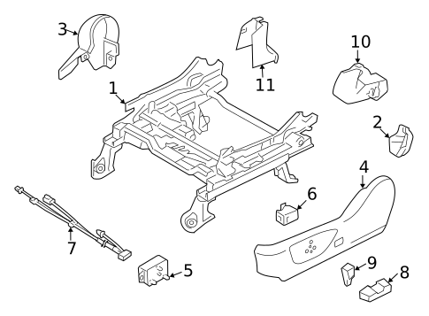 Power Seats for 2013 Subaru Forester #0