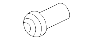 351286 - : Bushing for Buick: Commercial Chassis, Electra, LeSabre, Roadmaster | Cadillac: Brougham, DeVille, Fleetwood | Chevrolet: Astro, Caprice, Impala | GMC: Safari | Oldsmobile: 98, Custom Cruiser, Delta 88 | Pontiac: Parisienne, Safari Image