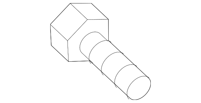 ABS Sensor Screw - Porsche (N-105-464-03)