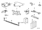 61131354070 - Engine Electrical System: Bracket for BMW Image