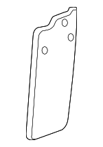 ZZP077616 - Body: Splash Guard for Mazda: B2300, B2500, B3000, B4000 Image