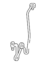 1F7165361 - Body: Splash Guard Bracket for Mazda: B2300, B2500, B3000, B4000 Image