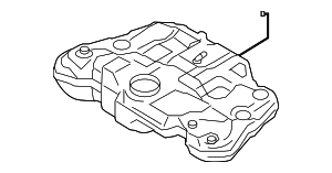 31355019 - : Fuel Tank for Volvo: S80, V60, V70, XC60, XC70 Image