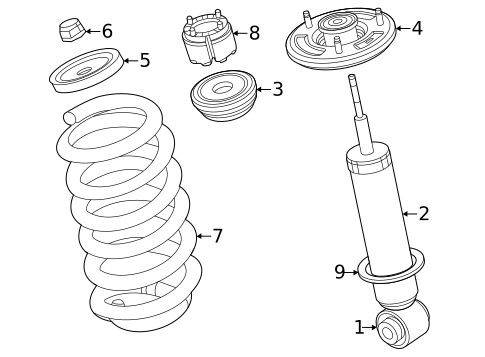 Shocks & Components for 2024 Jeep Wagoneer L #0