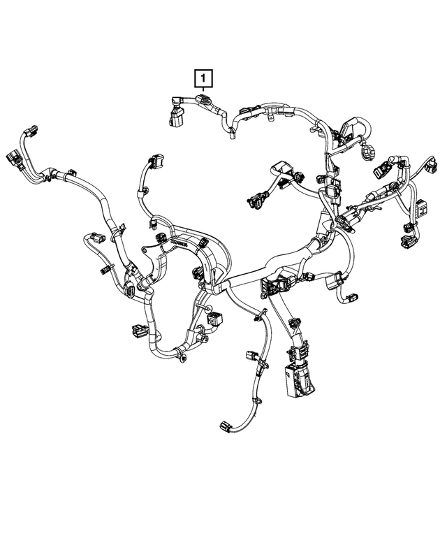 68533291AB - Electrical: Engine Wiring for Mopar Image image