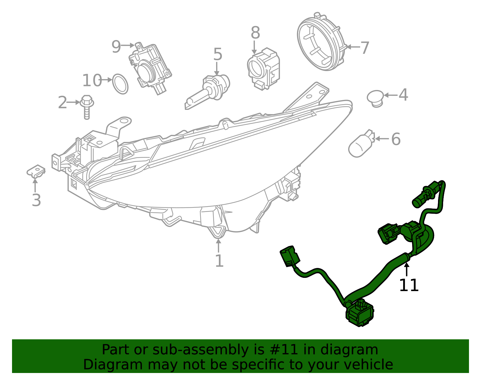 BHN2-51-0K6A - 2014-2016 Mazda 3 - Wire Harness | Mazda Part Direct