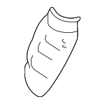 4D08585233FZ - Body: Lower Trim for Audi: A6, A6 Quattro, A8 Quattro, S6 Image