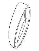 8D0857507GRU - Body: Cap for Audi: A4, A4 Quattro, A6, A6 Quattro, A8 Quattro, S6 Image