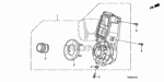 9390344380 - Electrical/Exhaust/Heater/Fuel: SCREW, TAPPING (4X12) for Honda Image image