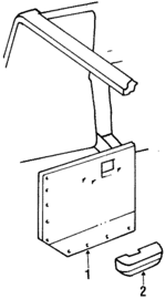 E9UZ1523943AEB - Body: Door Trim Panel for Ford Image