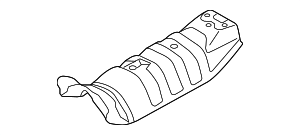 287913S100 - : Heat Shield for Hyundai: Sonata Image