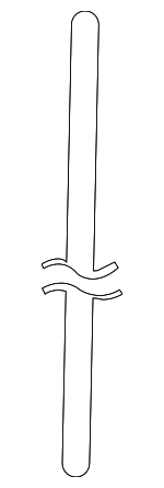 91390ZE60A - Body: Drain Tube for Nissan Image