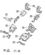68477640AA - : Exhaust Shield for Mopar Image