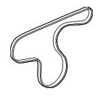 12593777 - : Serpentine Belt for GM Image