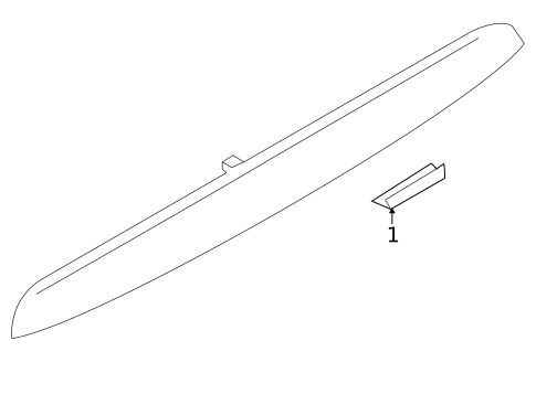 License Lamps for 2009 Mini Cooper #1
