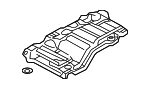 5WA825701A - Exhaust: Rear Shield for Audi Image