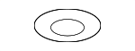 WHT007663 - Exhaust: Rear Shield Retainer for Audi Image